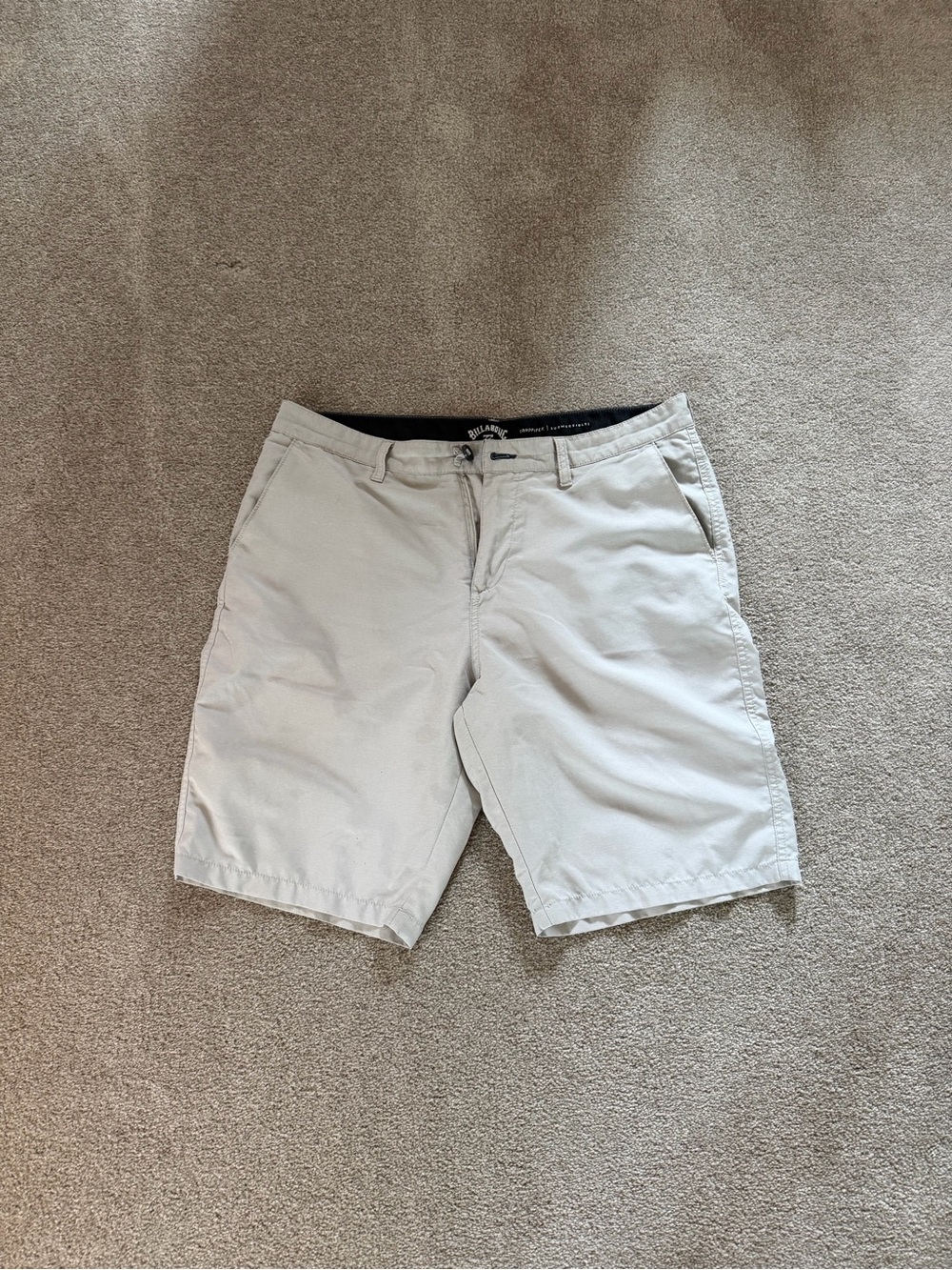 Men's Casual Light Beige Shorts